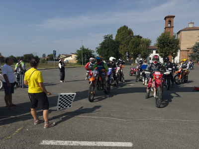 Partenza della Motocavalcata della Madonna